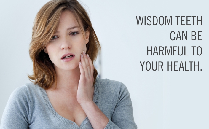 wisdom teeth can be harmful to your health
